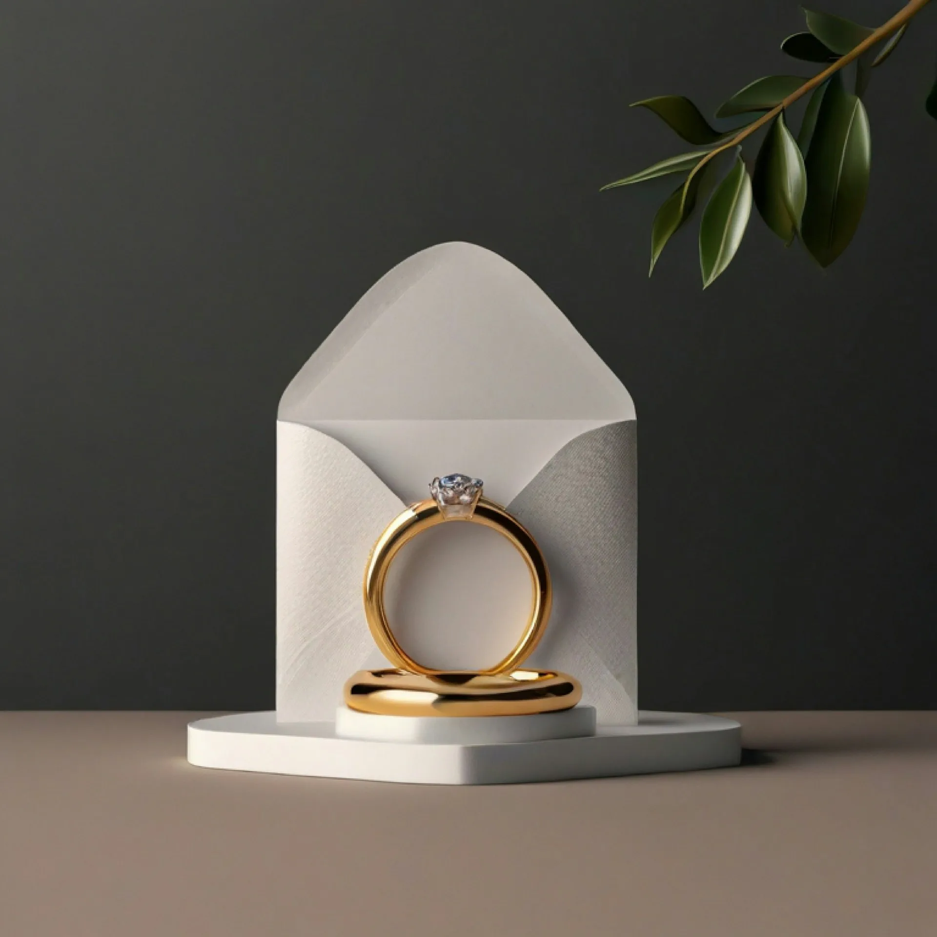 Diseño Oro y Minimalismo