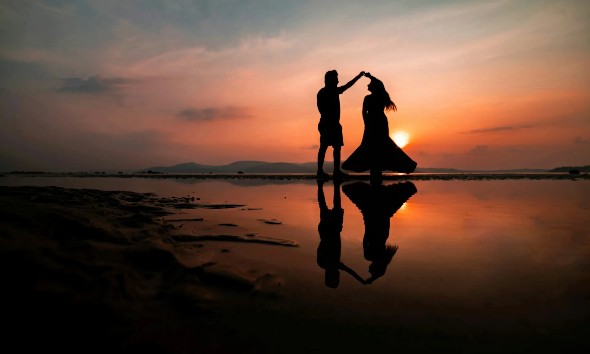 Pareja bailando